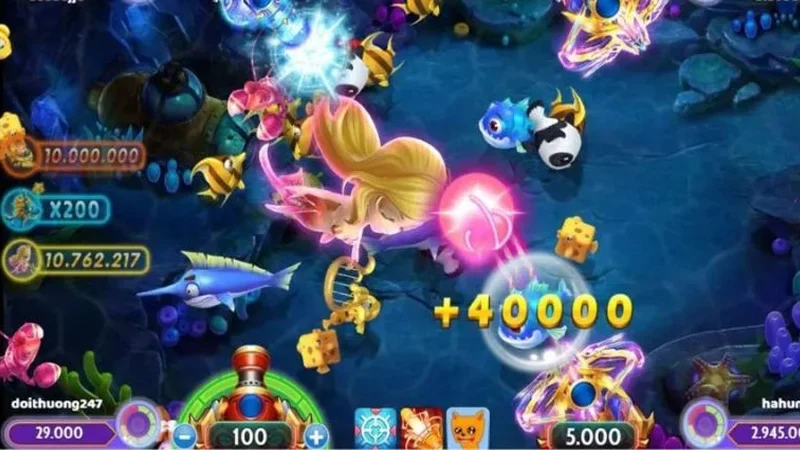 Game bắn cá tiểu tiên mang đến nhiều tính năng độc đáo